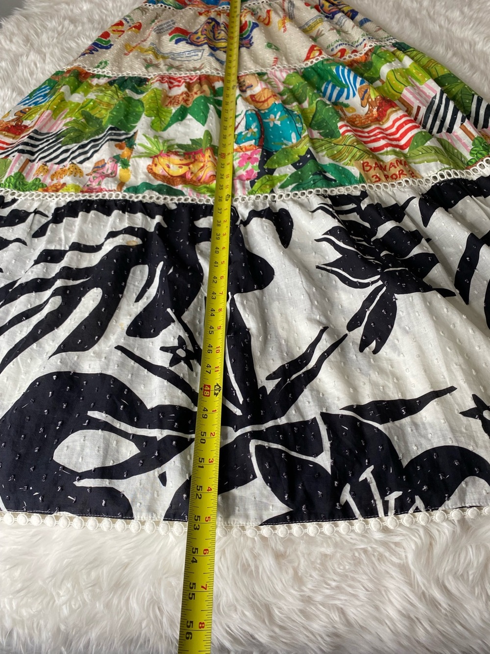 Bohemian Multi-Color Tiered Maxi Dress - Picture 14 of 16